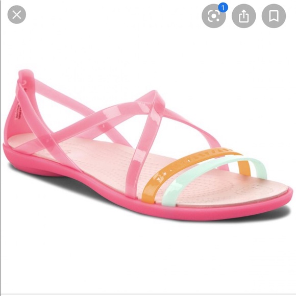 crocs isabella cut strappy sandal